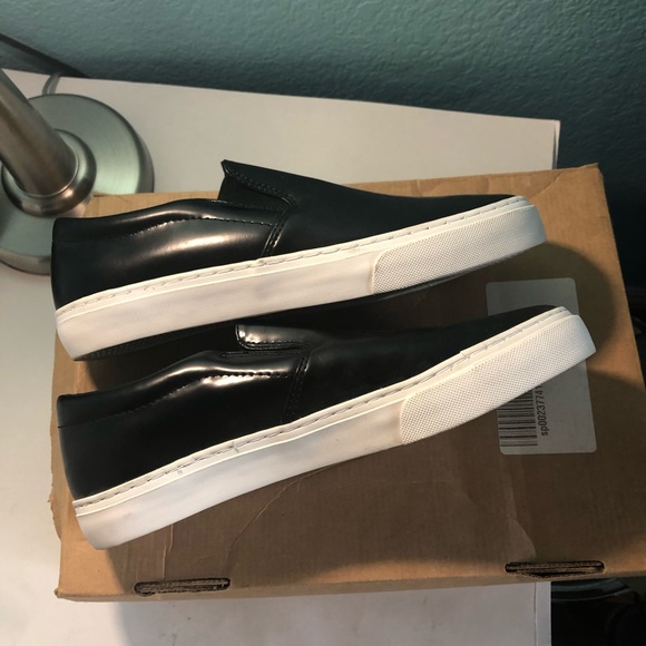 Gap Nwot black leather loafers size 8 - Picture 3 of 7